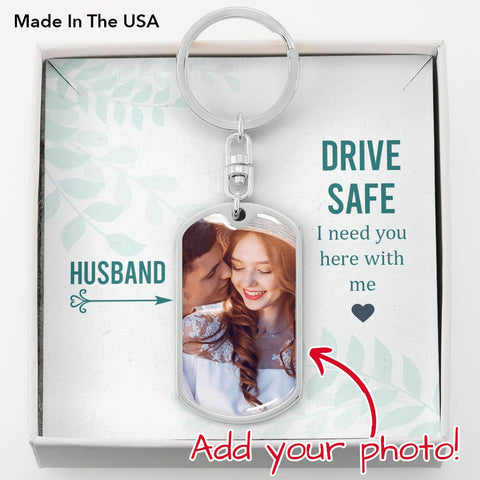 This Best Seller USA Handmade Personalized Dog Tag Photo Keychain is the Perfect Keepsake - ELKAMANIA